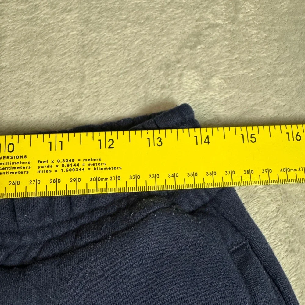 Polo Ralph Lauren Kids Navy Blue Fleece Sweatpants Size Medium Red Pony Logo